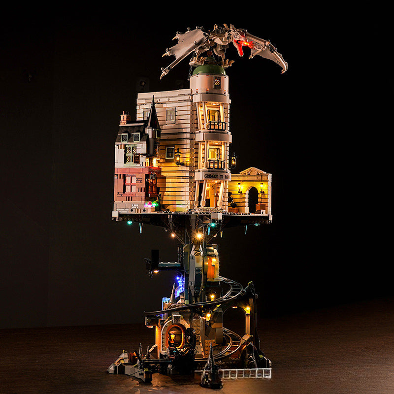 4803PCS Gringotts Wizarding Bank - Collectors' Edition 76417（KING brands high-quality version）