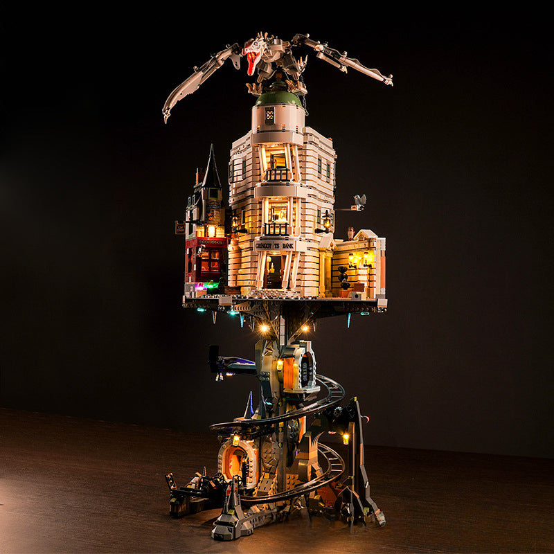 4803PCS Gringotts Wizarding Bank - Collectors' Edition 76417（KING brands high-quality version）