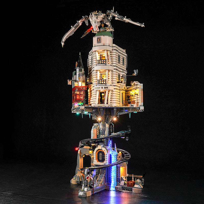 4803PCS Gringotts Wizarding Bank - Collectors' Edition 76417（KING brands high-quality version）