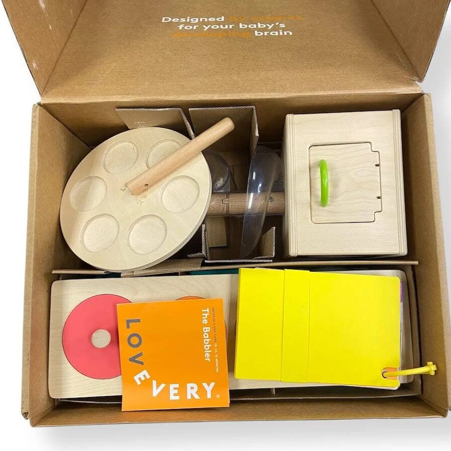 The Babbler Play Kit – Baby Sensory & Early Learning Activity Toy Set