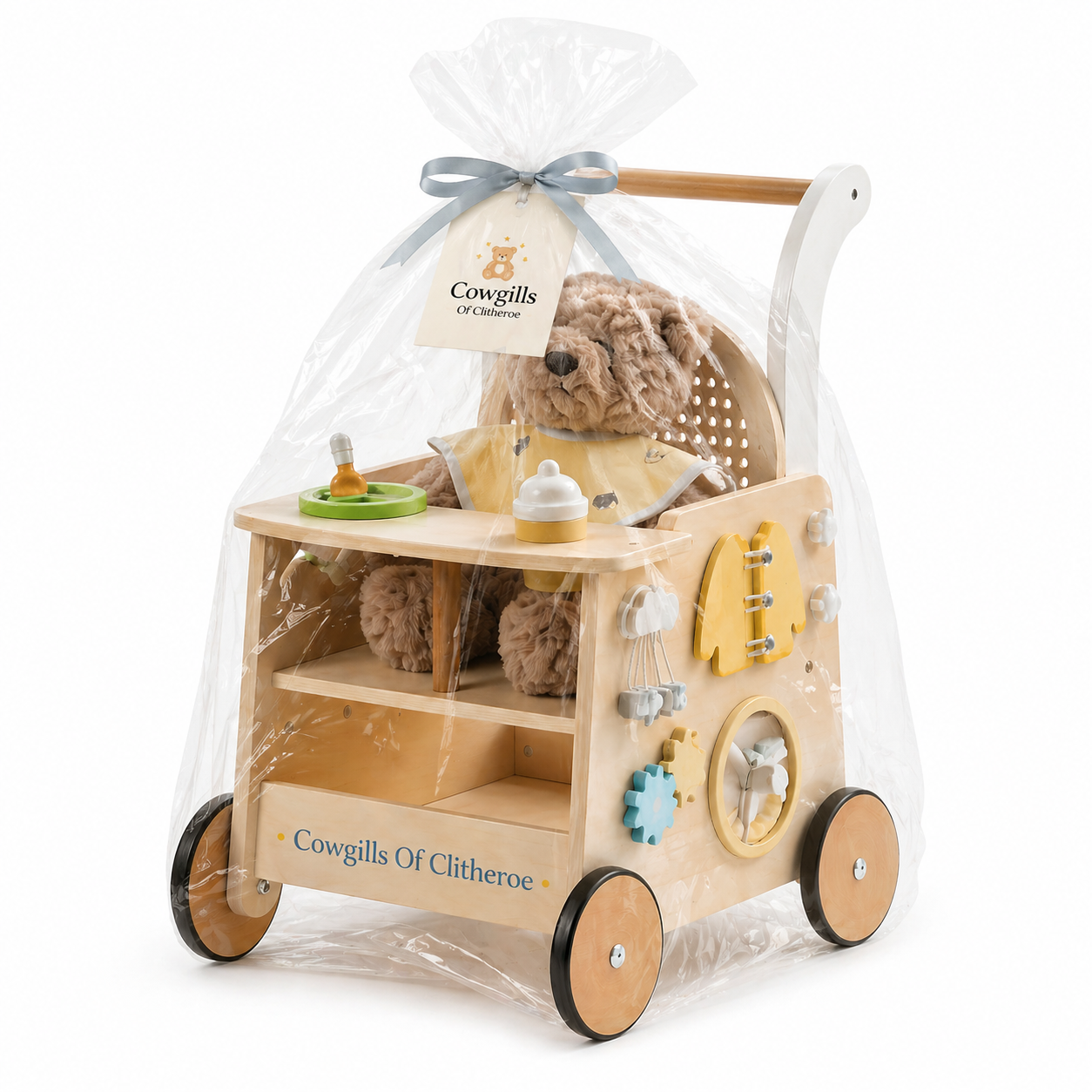 Cowgills Of Clitheroe Wooden Baby Walker
