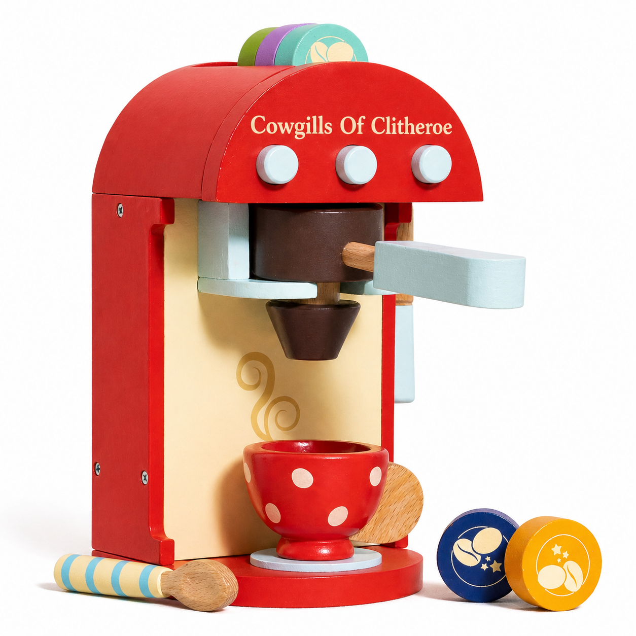 Cowgills Of Clitheroe Wooden Coffee Toy