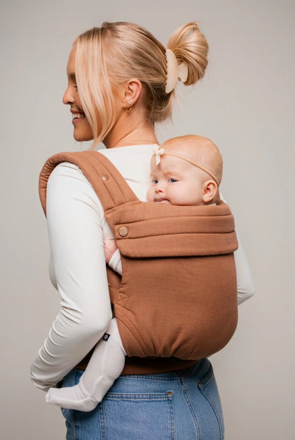 Ergonomic Baby Carrier with Adjustable Support & Breathable Fabric (0–24 Months)